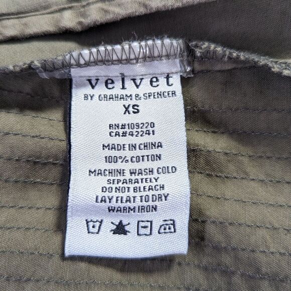 Lily Aldridge For Velvet Utility Preppy Cozy Military Rock Glam Layer Jacket XS - Picture 3 of 13